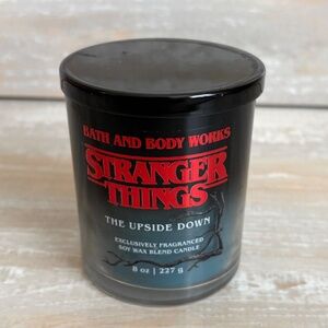 Bath & Body Works Stranger Things Candle The Upside Down Single Wick Halloween